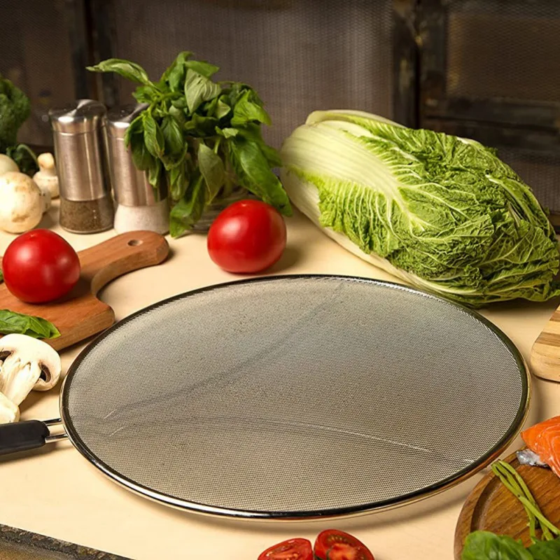 

CH- Oil-proof splash net kitchen practical portable gadgets oil-proof burst cover fried food cooking splash-proof net