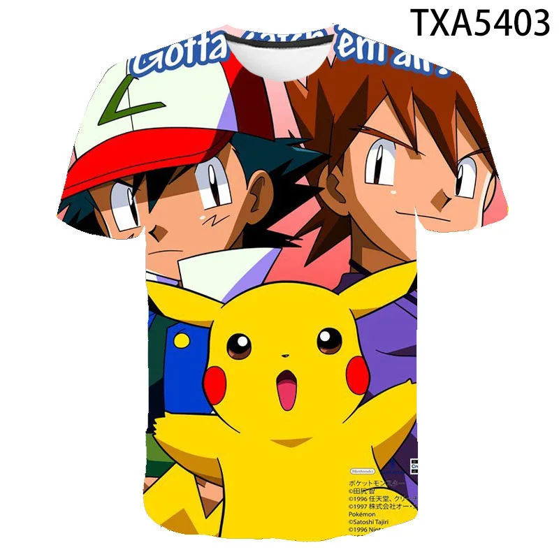 

New Summer Short Sleeve Cartoon Anime Game 3D Print T Shirt Boy Girl Kids Fashion Streetwear Men Women Children Cool Printed Tee