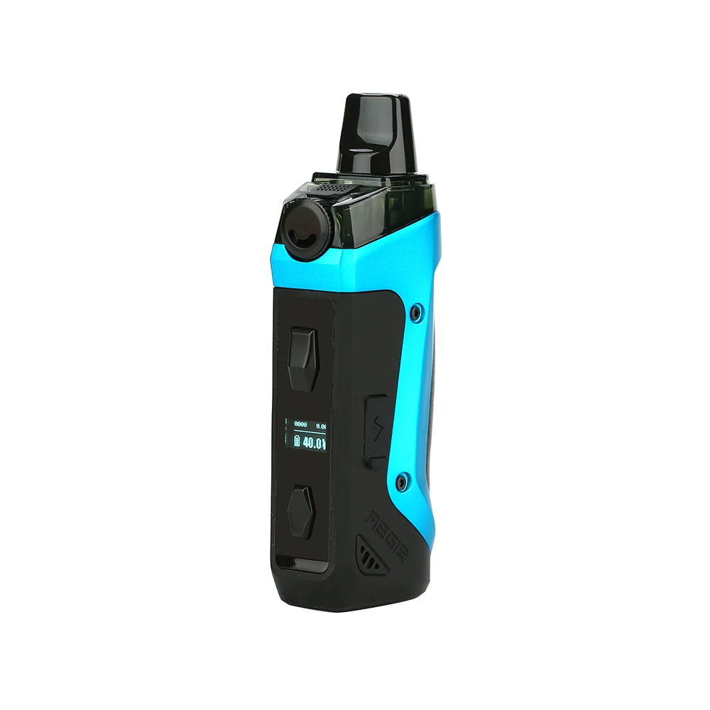 Almighty Blue Бесплатные катушки и стручки! Geekvape Aegis Boost Pod Vape комплект 1500 мАч батарея и 3,7 мл Pod подходит для Pod& RDTA Ecig Vape комплект vs Vinci/Solo - Цвет: Almighty Blue
