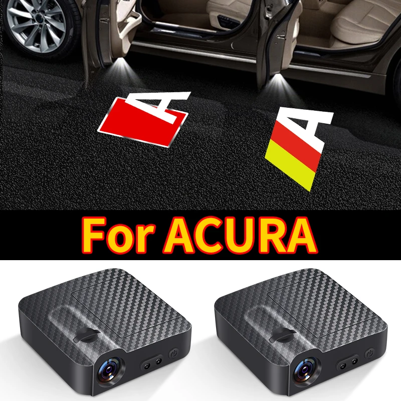 Беспроводной светодиодный проектор для двери автомобиля HD с логотипом