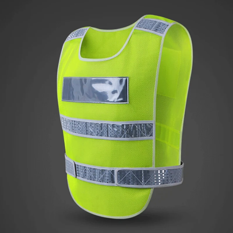 Светоотражающий жилет высокая видимость Защитное снаряжение Открытый протектор