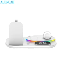 wireless charger 3 in 1 qi 30w fast charging station for apple watch airpods 3 pro chargers stand for iphone 13 12 11 xs xr x 8