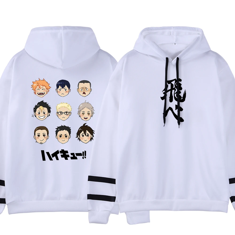 

Hoodies Haikyuu Japanese Cool Anime Printed Man Hoodie Fashion Streetwear Male Sweatshirt Comfortable High Quality Mens Hoody
