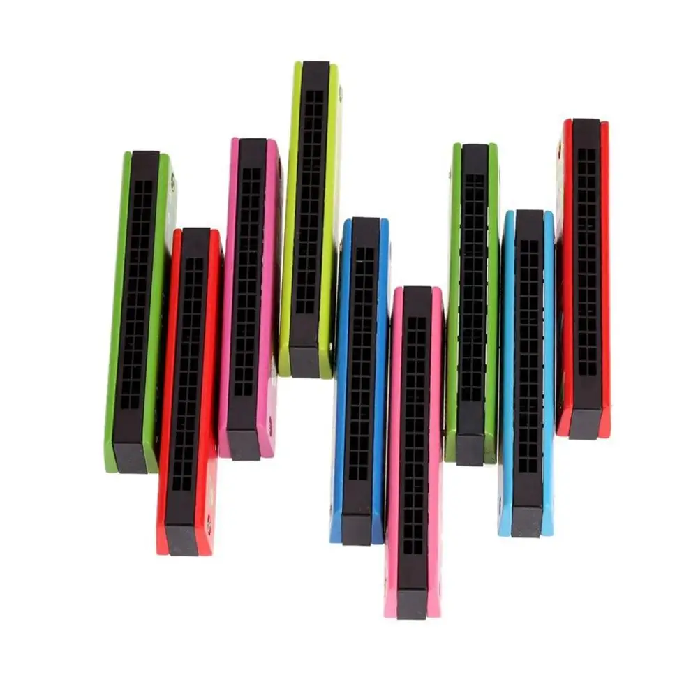 Лидер продаж 16 отверстий тремоло гармоника ключ с-рот металлический орган для