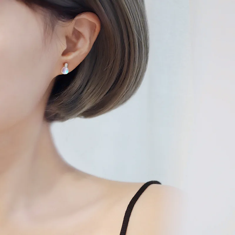 925 пробы серебряные гипоаллергенные женские украшения для девушек Brincos brinentes plata de