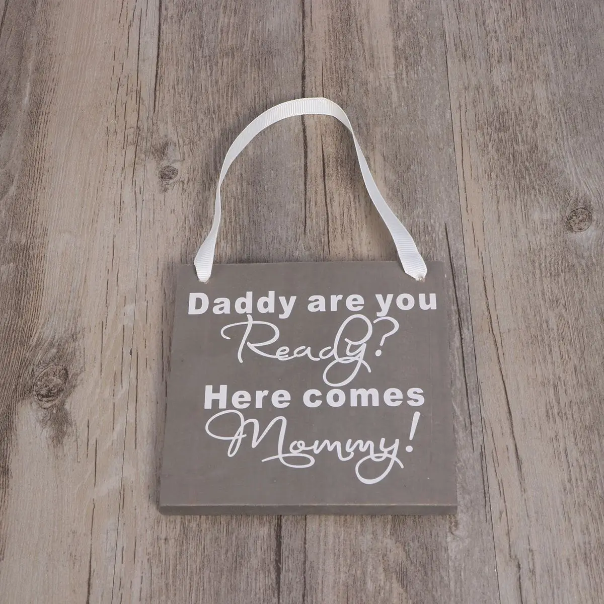 1 шт. деревянная Свадебная подарочная доска папа вы готовы здесь приходит мама
