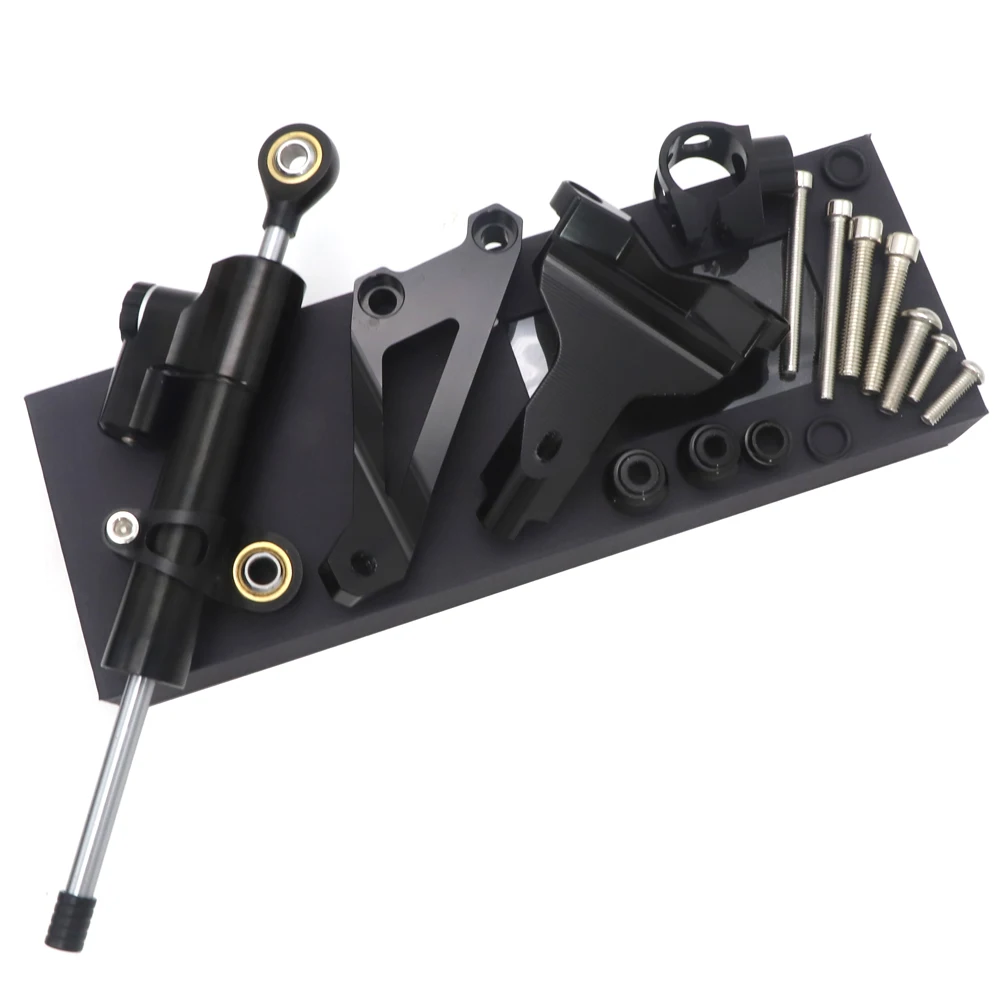 Мотоцикл с ЧПУ Алюминиевый рулевой Стабилизатор демпфер Монтажный кронштейн для