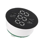 Цифровой индикатор заряда батареи напряжения 23 проводов постоянного тока 0-150 в 12 В24 В60 в96 в, тестер остатков электроэнергии, литиевый, оптовая продажа