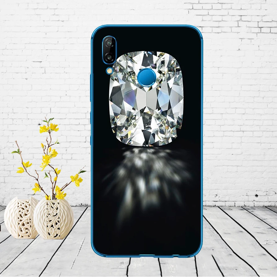 9 57DD С кристалалми и стразами дизайн Мягкий силиконовый чехол для Huawei P9 P10 P20 P30 Lite mate 10 20 PRO lite p smart чехол - Цвет: 9
