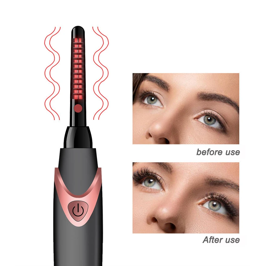 Портативный Подогрев ресниц карандаш для завивки Длительное Действие щеточка