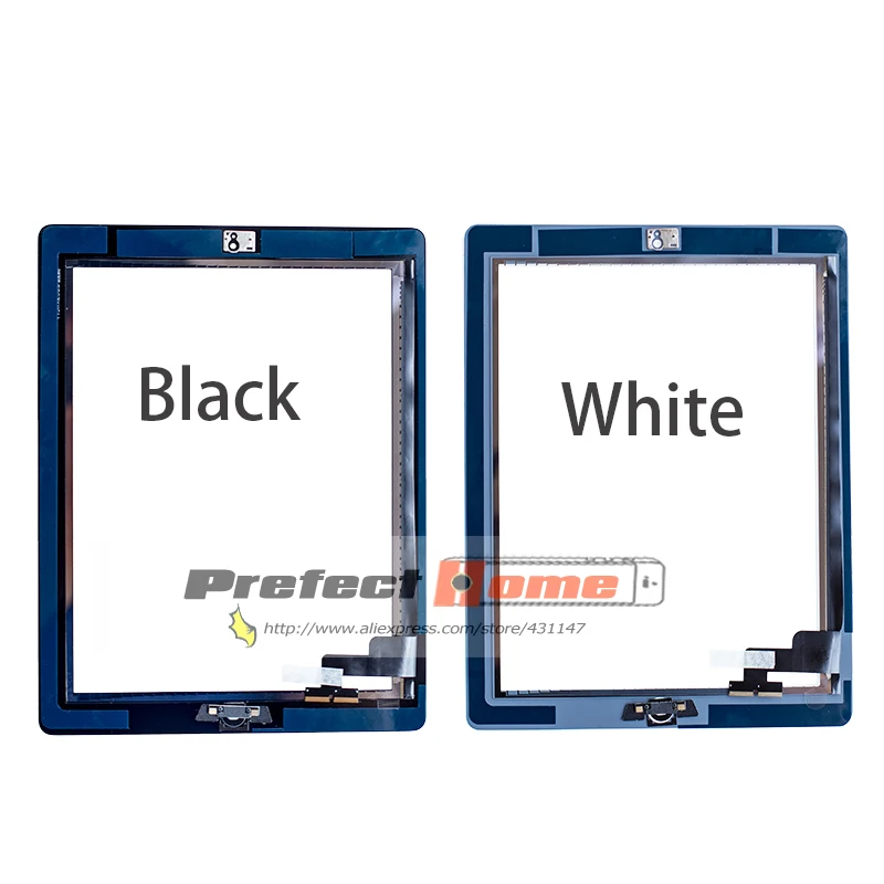 20 шт./лот для iPad 2 сенсорный экран стекло дигитайзер Замена + Главная Кнопка клей