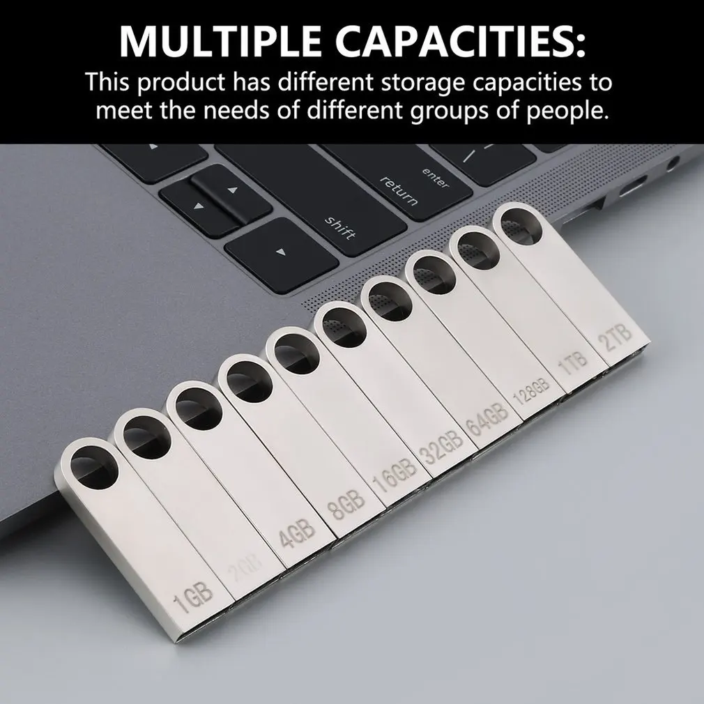 

Metal Mini Positive Circle Small And Exquisite Stainless Steel U Disk Smith Work Music Usb Flash Drive Portable Key Ring