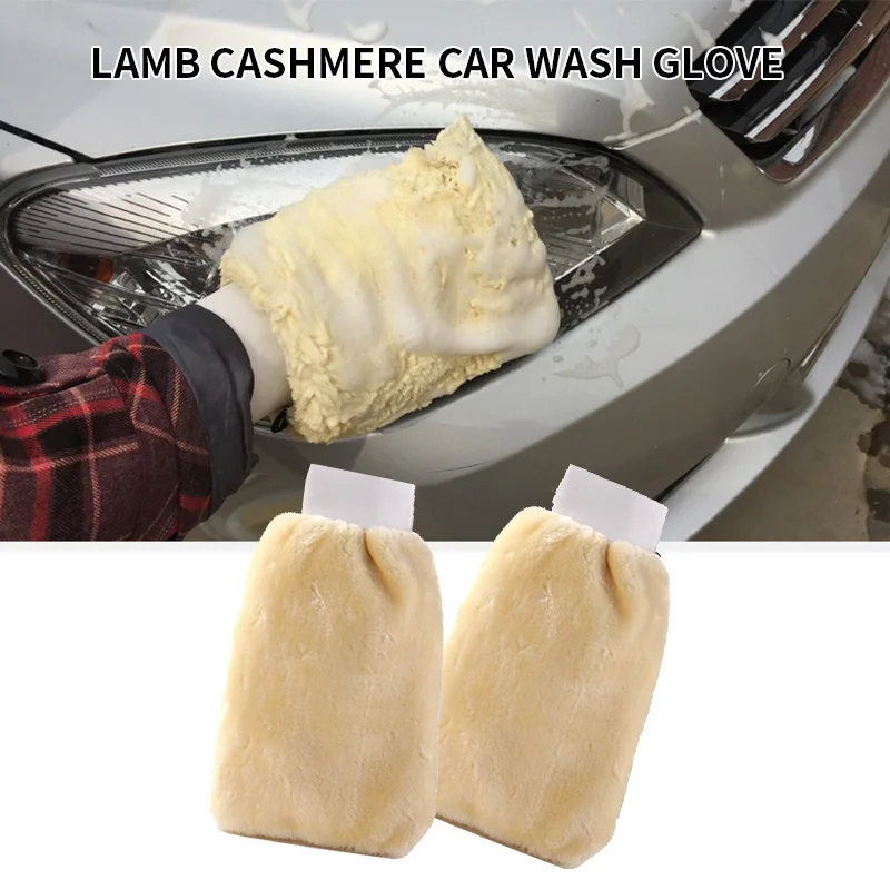 Новая Автомобильная перчатка для мытья автомобиля инструменты стекол очистка