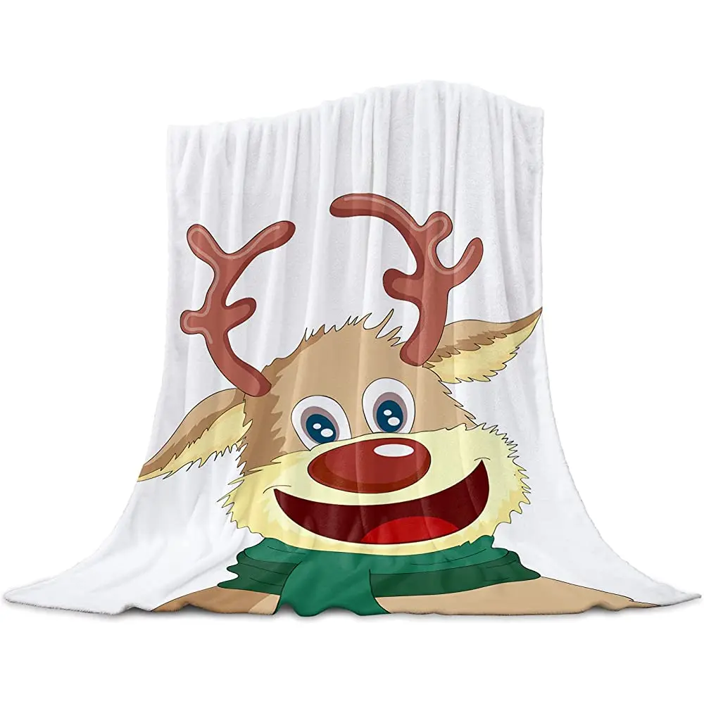 

Christmas Throw Blanket Flannel Microfiber Blanket, Christmas Blanket Red Snowflake Soft Warm Cozy Throw Snowflake Blanket