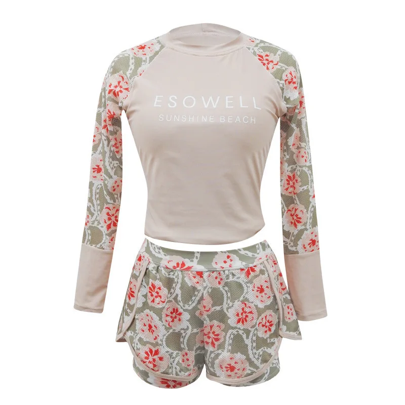 Женское боди с длинным рукавом комплект одежды для женщин купальник 2019 | Спорт и