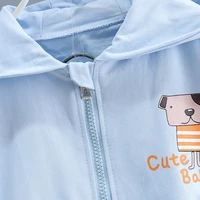 Fashion Autumn Winter Toddler Cartoon Clothes Baby Boys Girl Letter Clothing Kids Hooded Jacket Children Casual Cotton Tracksuit