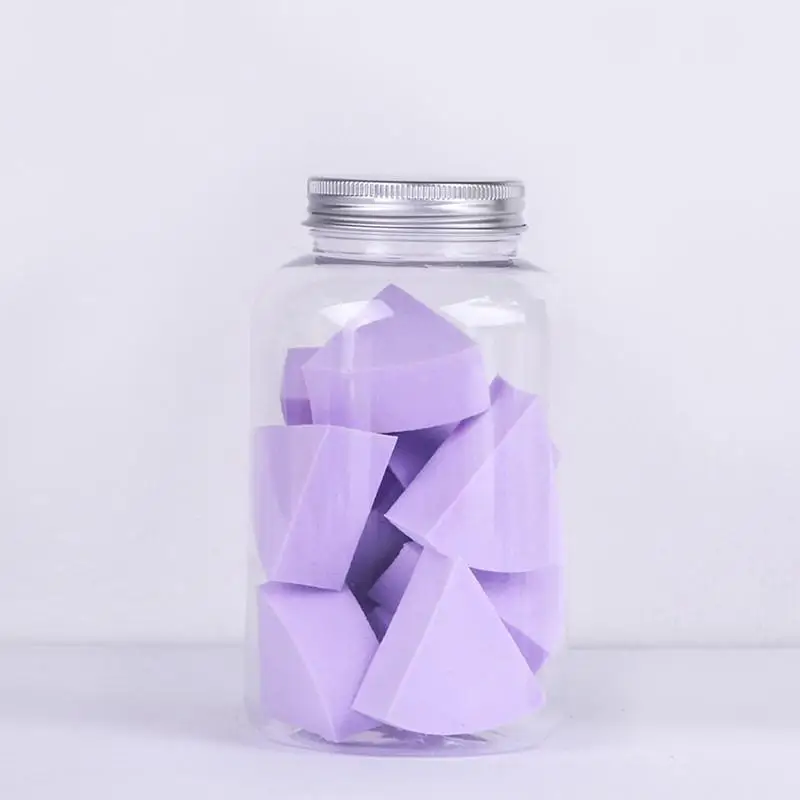 10 шт. Веерообразный спонж для пудры основы макияжа влажного и сухого блендер с