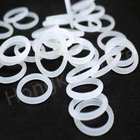 51020 шт. OD 5-80 мм * CS 2 мм Белое Силиконовое уплотнительное кольцо, высокотемпературные кольцевые прокладки для пищевых продуктов-35 -200  ID 1-76 мм