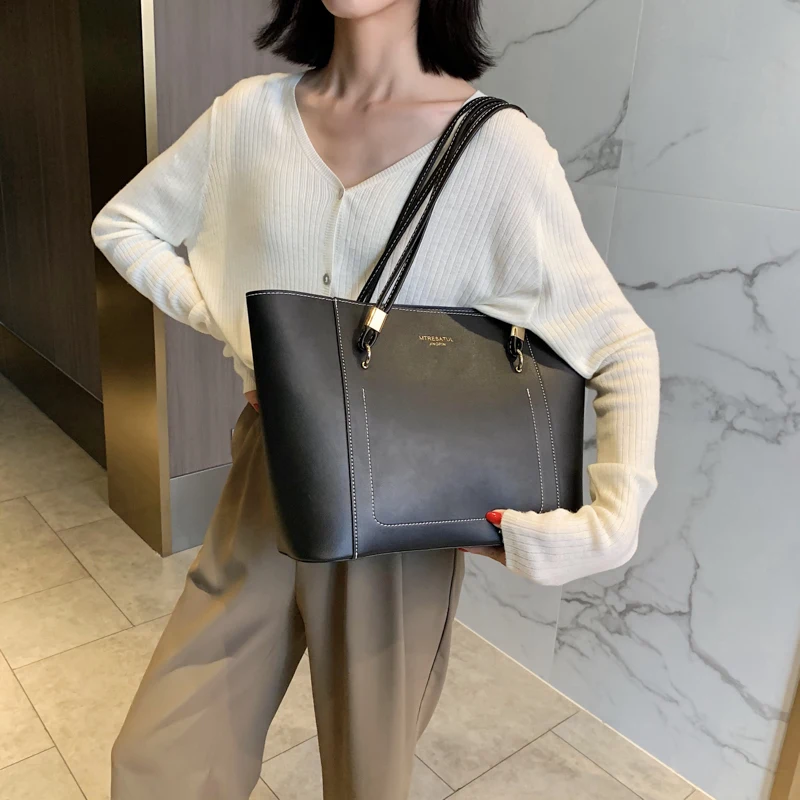 Повседневные Мягкие женские роскошные сумки 2020 дизайнерские большой