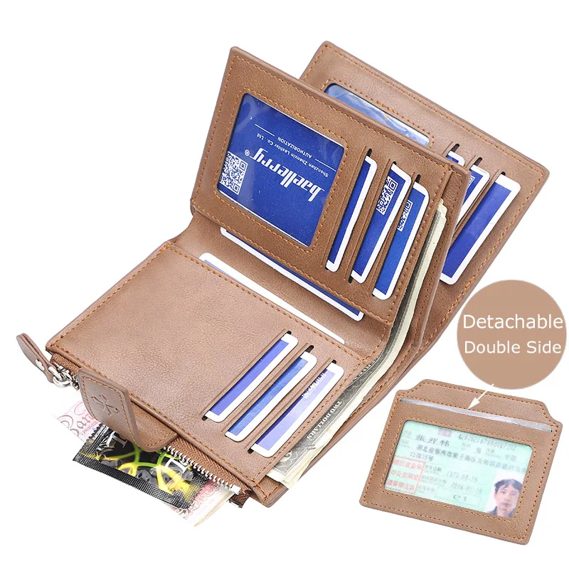 

Luxury Male Wallet Men Wallets High Quality Leather Fashion Emboss Hasp Card Holder Brand Simple Short Coin Purse Wallet Men