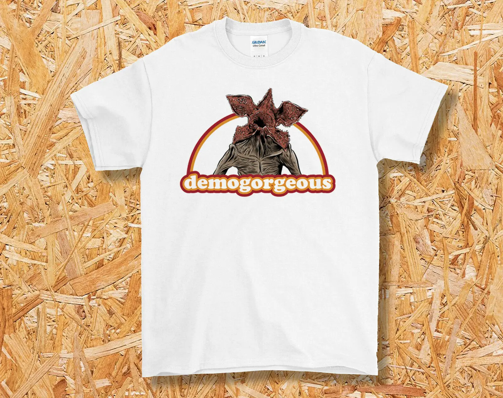 Футболка с принтом Stranger вещи демогоргон футболка для взрослых размеры S M L XL