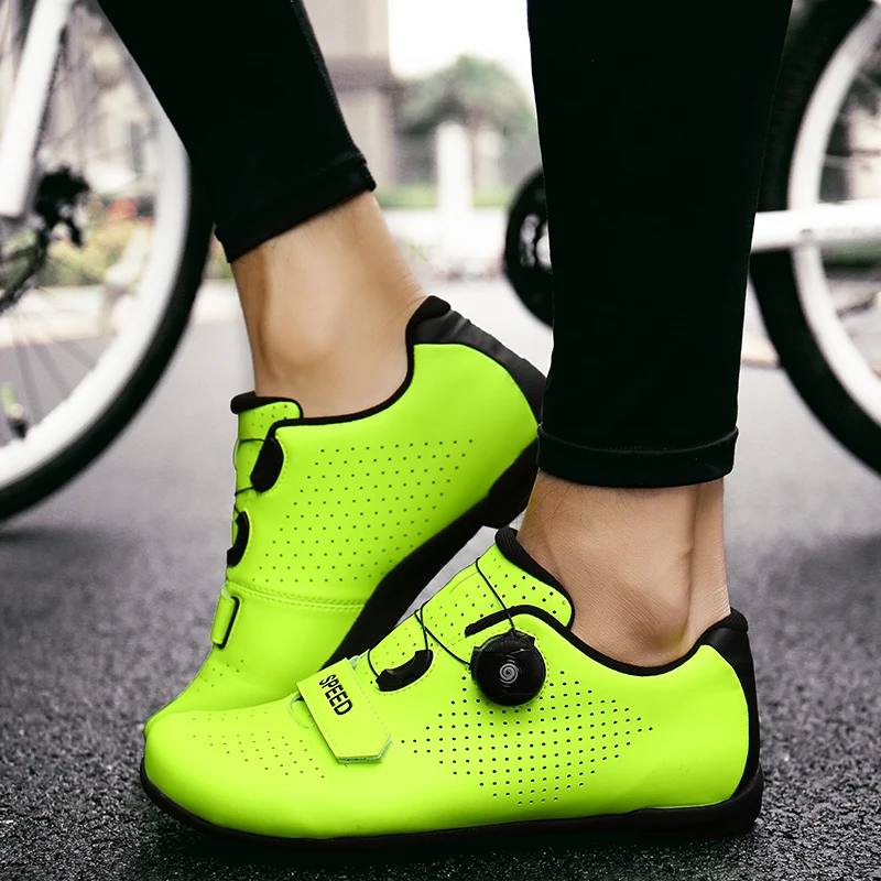 

Non-locking Road cycling shoes men sapatilha ciclismo scarpe mountain bike ultralight bicycle Athletic Sports sneakers Women