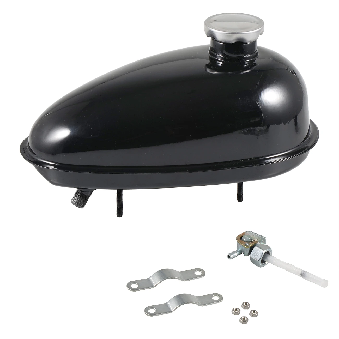 Моторизованный Бензобак для велосипеда Power Petcock 3L подходит двигателя 80cc 60cc 66cc и 49cc
