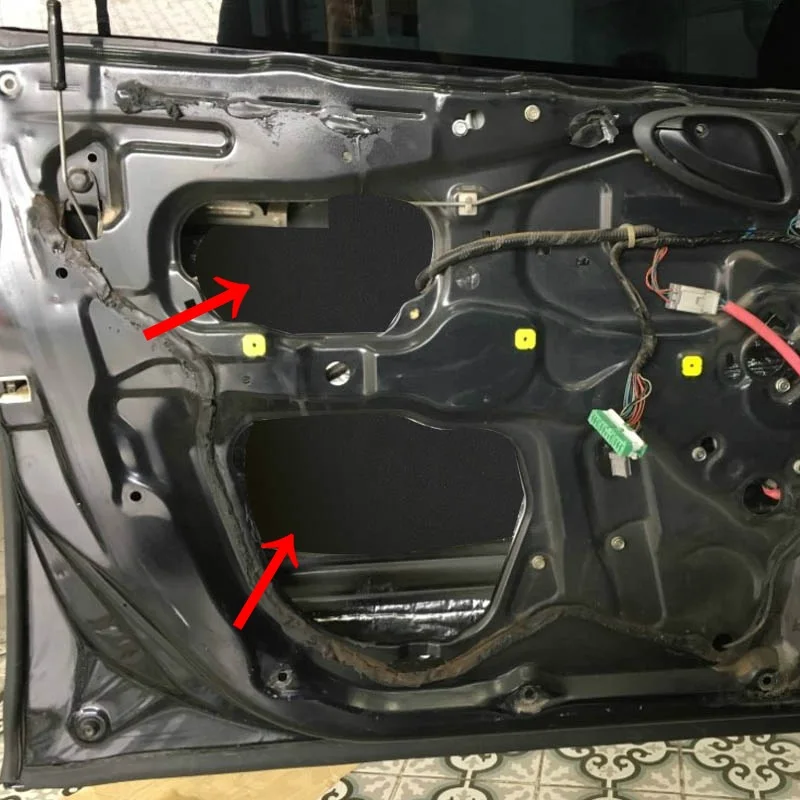 

10 шт., шумоизоляция, 5-10 мм, 30 х50 см