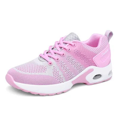 

Women Shoes Spring Autumn New Sports Ladies Shoes Walking Breathable Mesh Flat Shoes Casual Running Sneakers