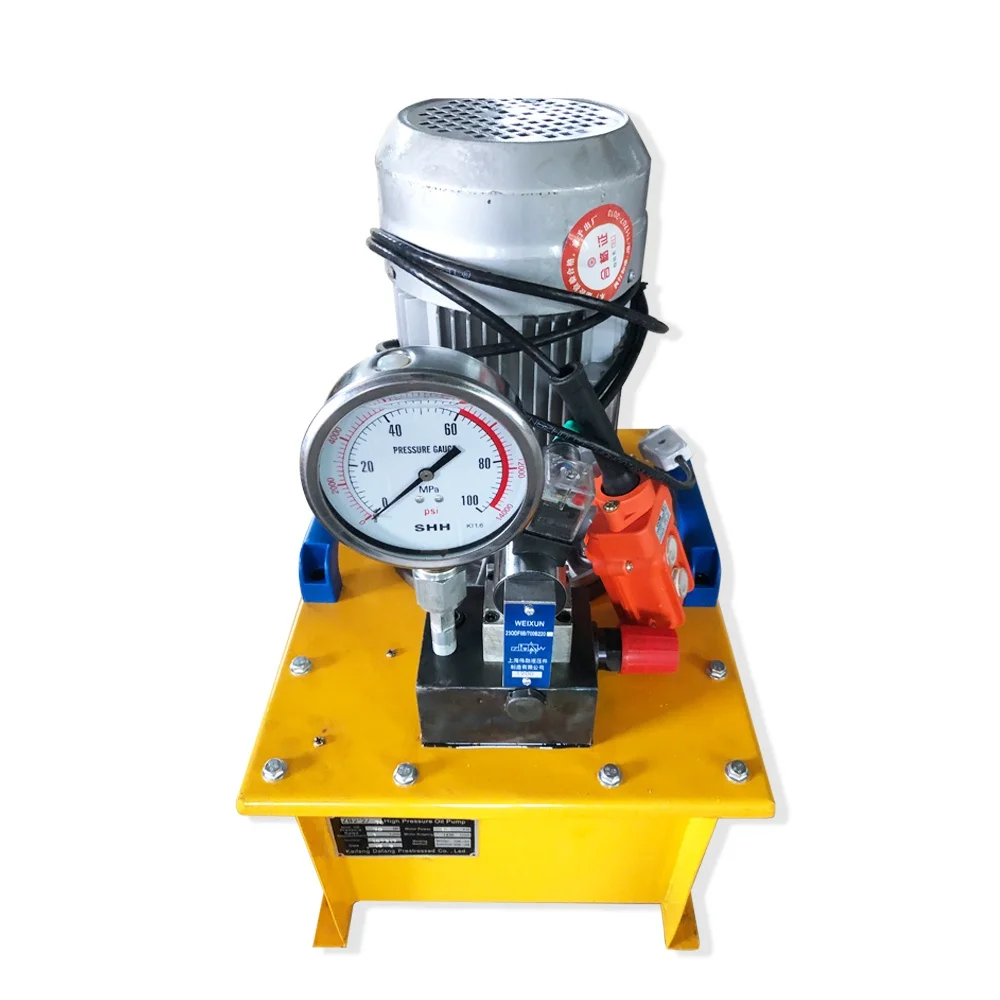 

2kw power pack low noise oil hydraulic pump with solenoid valve 2L/min