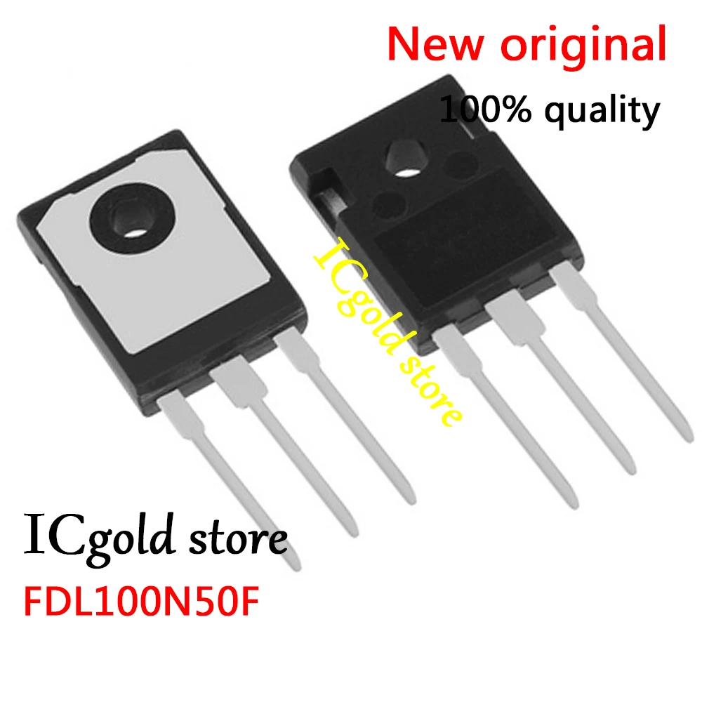 

5-10pcs FDL100N50F FDL100N50 100N50 TO-264 100A 500V Power MOSFET Transistor