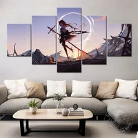 surtr arknights video game poster canvas painting home decor wall picture for living room artwork wall painting birthday gift