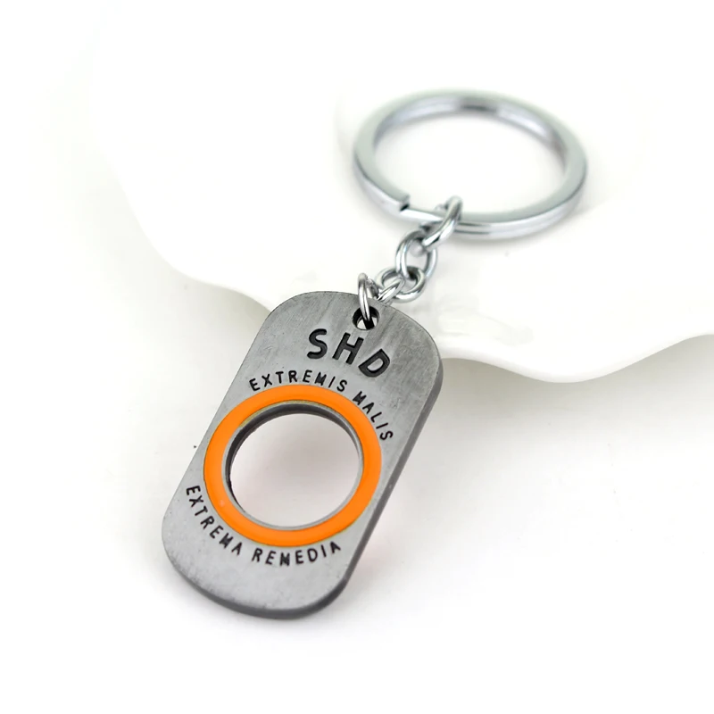 HANCHANG Отдел Тома Клэнси TCTD игра Dog Tag брелок цепи SHD логотип кулон Для мужчин