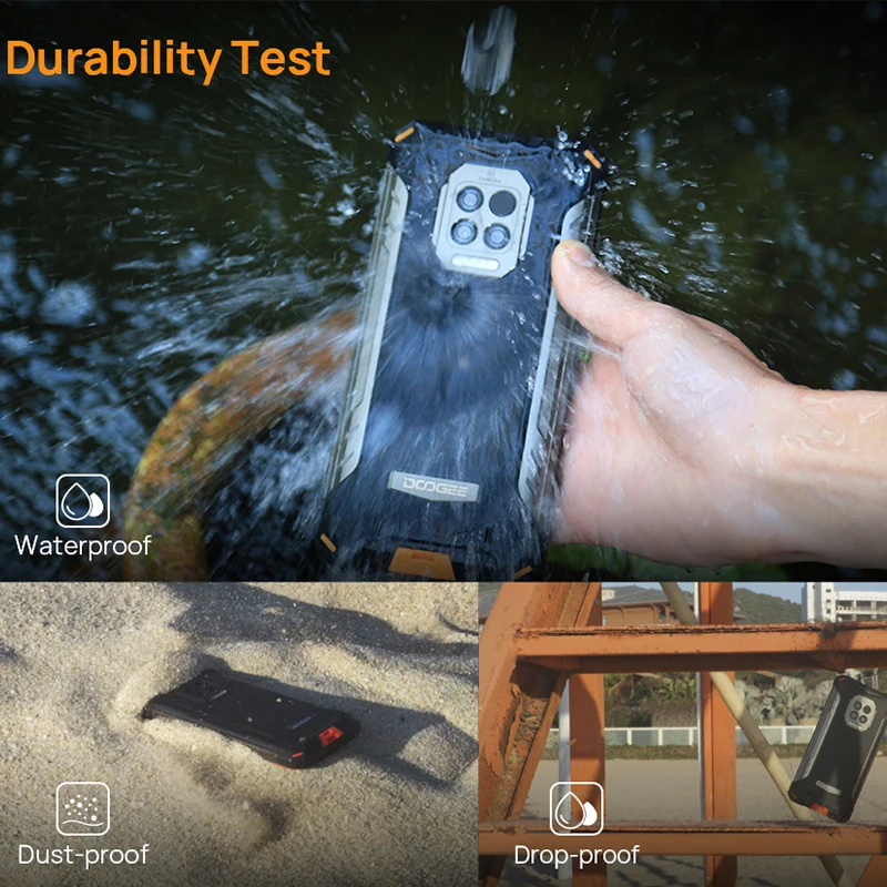 Водонепроницаемый смартфон DOOGEE S86 Pro 8 + 128 ГБ 8-ядерный |