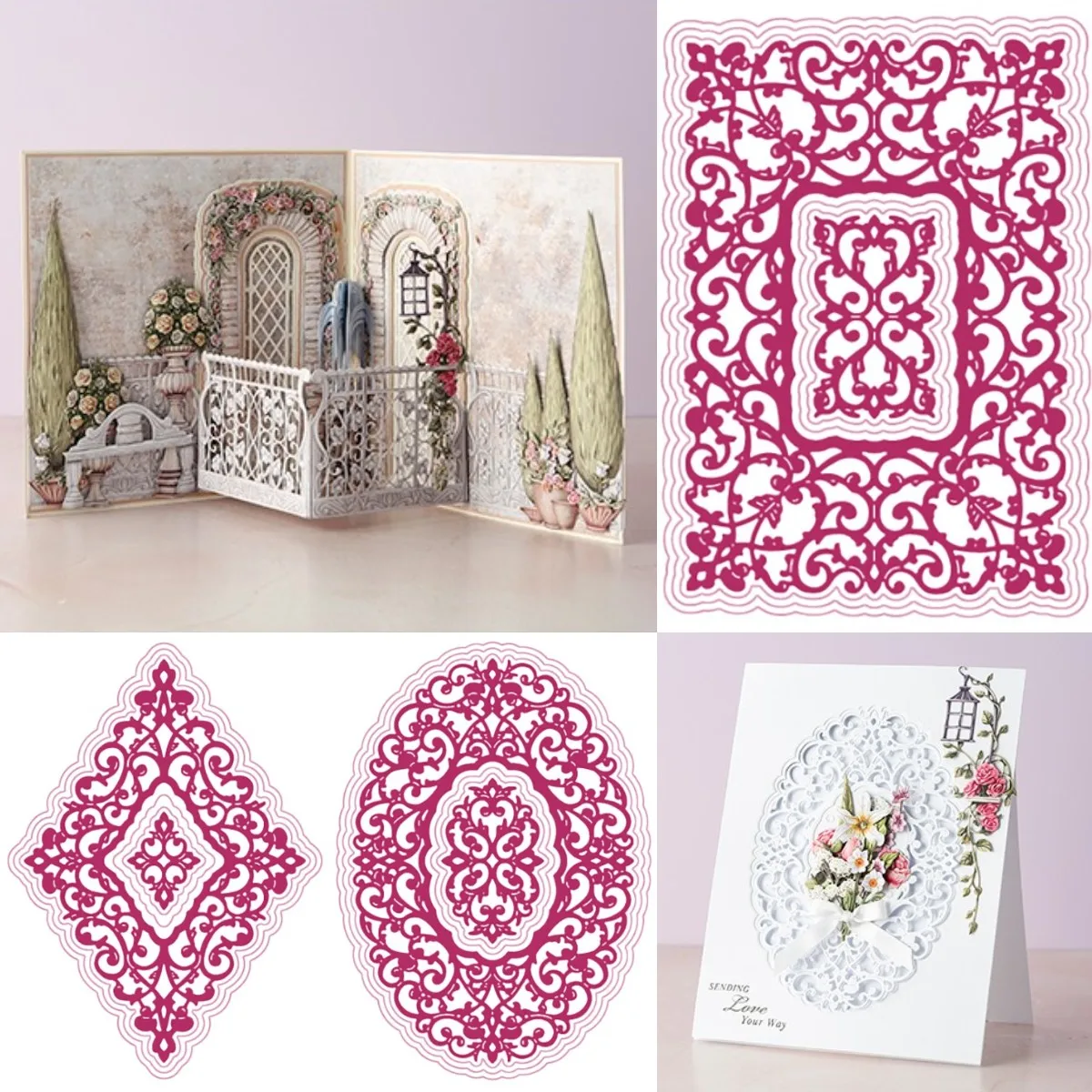 

Hot Sale New Petite Frame Collection Metal Cutting Dies Scrapbook Diary Decoration Embossing Stencils Diy Greeting Card Handmade