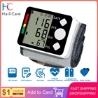 Электронный прибор для измерения артериального давления на запястье, цифровой медицинский прибор для измерения артериального давления, автоматический тонометр