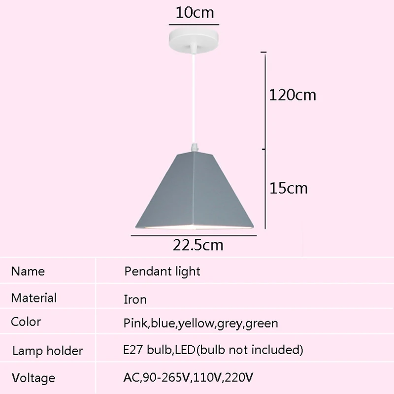 

Nordic Pendant Lights Modern hanging lamp LED Aluminium Hanglamp For Dining Room Bedroom Living Room suspension Light Fixtures