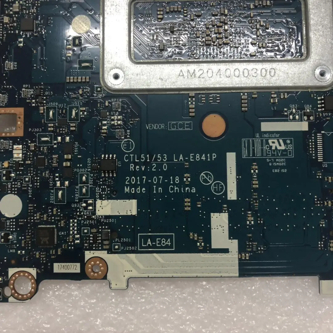 Материнская плата для ноутбука HP 15-BW CPU 924721-924721-601 CTL51 E2-9000E/53 LA-E841P DDR4 100% test ok |