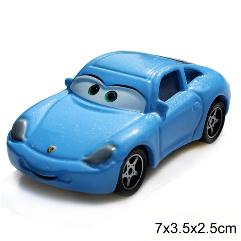 Дисней Модель Игрушки Автомобиль Pixar Cars 2 3 Молния МакКуин Матер Снот Род Салли Литейка Металлическая Сплавная Игрушка