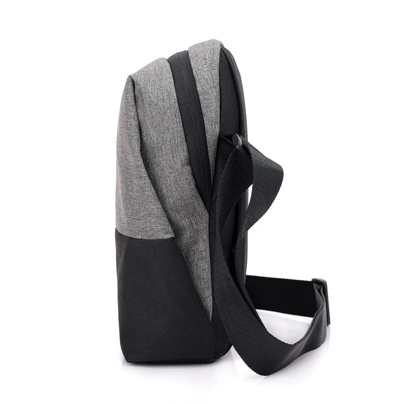 Простая сумка унисекс Лоскутная цветная Холщовая Сумка через плечо Повседневная