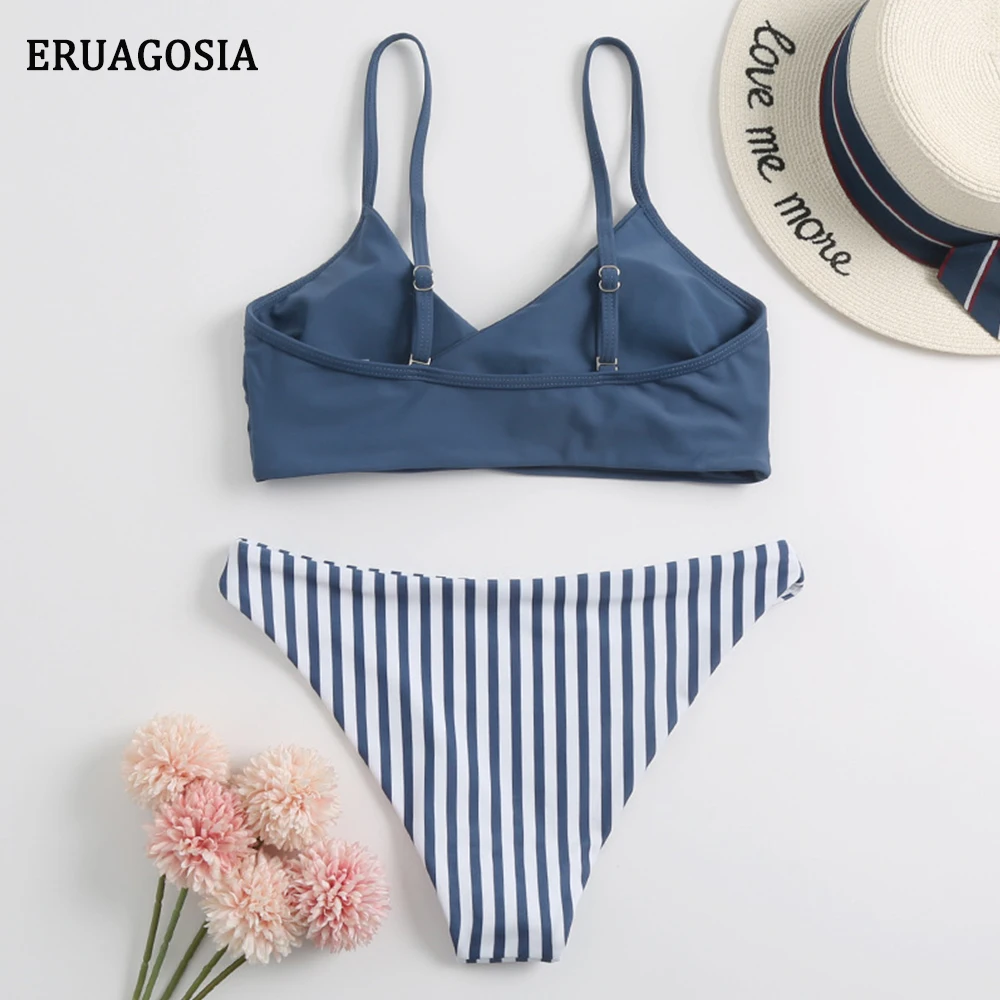 

Sexy Bikini 2021 Swimwear Women Swimsuit Female Push Up Brazilian Bikinis Set V-Shape Top Bathing Suit Biquini Solid Beach Wear