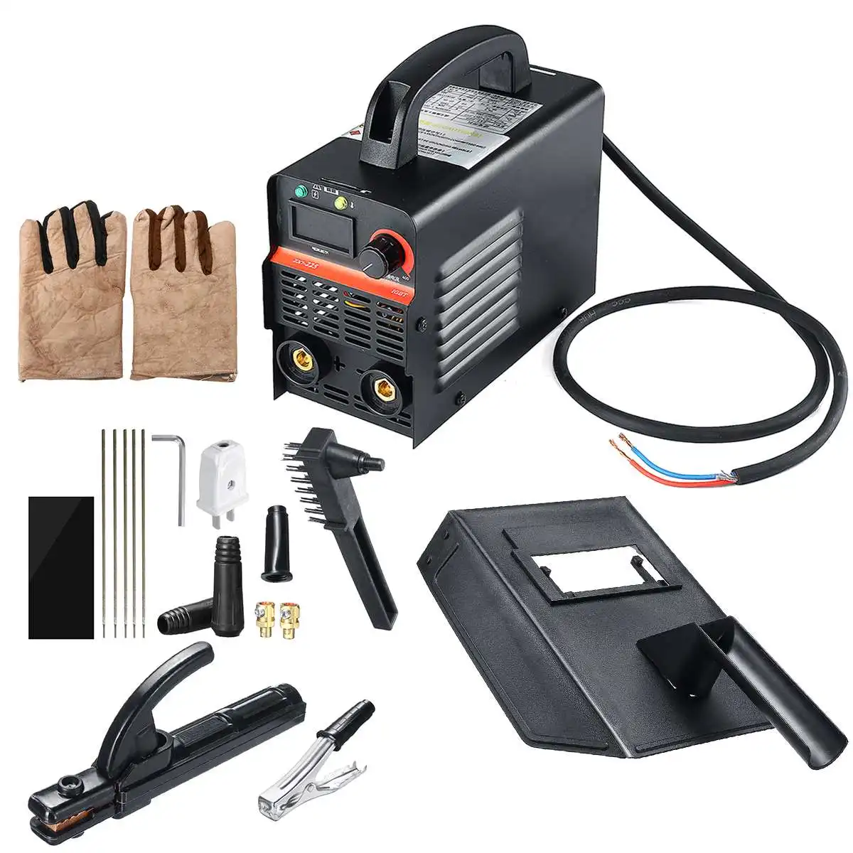 

4200W 165V-265V 225A IGBT Inverter Mini Electric Welding Machine Handheld Electric Working Lightweight Efficient