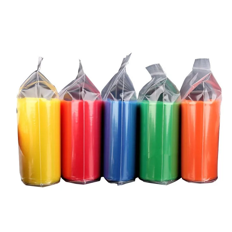 100 шт./лот прозрачный пакет на молнии утолщенные пищевые пакеты пластиковая