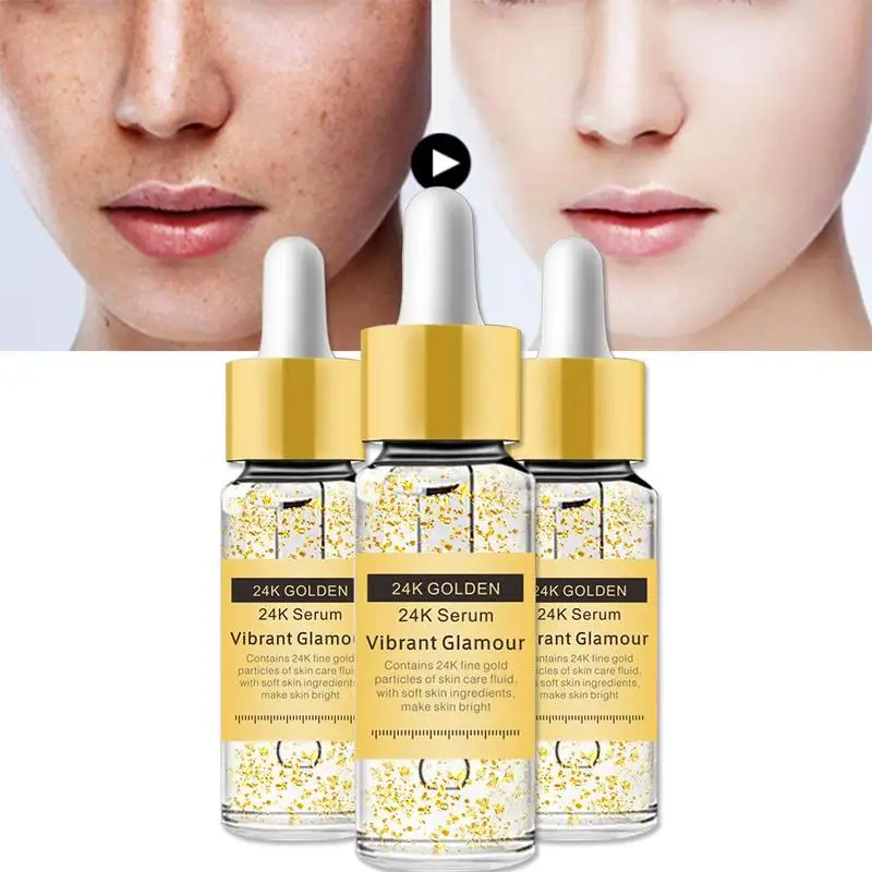 

24 Gold k Serum Anti Firming Whitening Serum Moisturizer Care Skin Lightening Firming Skin 15ml Lift Care D8E2