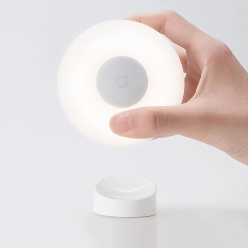 Ночник Xiaomi Mijia 2 ночная лампа инфракрасный датчик корпуса и света вращение на 360
