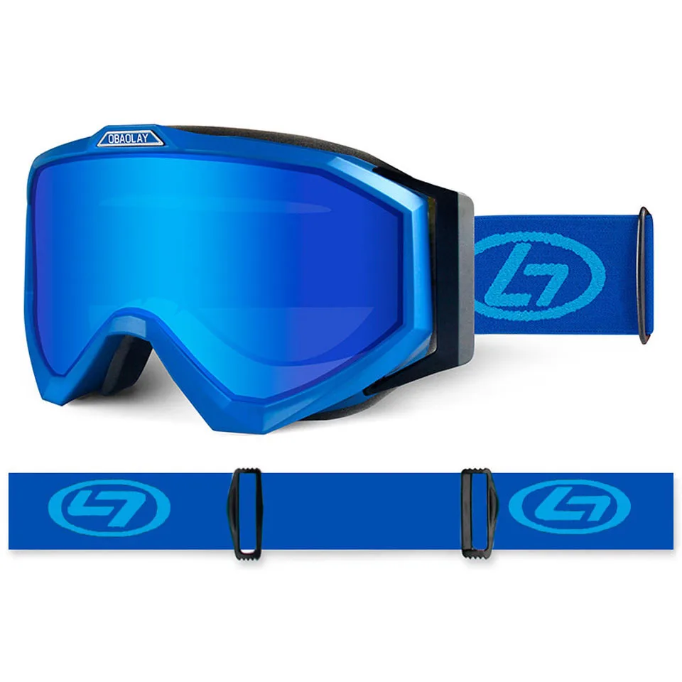 Профессиональные лыжные очки с двухслойными линзами незапотевающие UV400 для