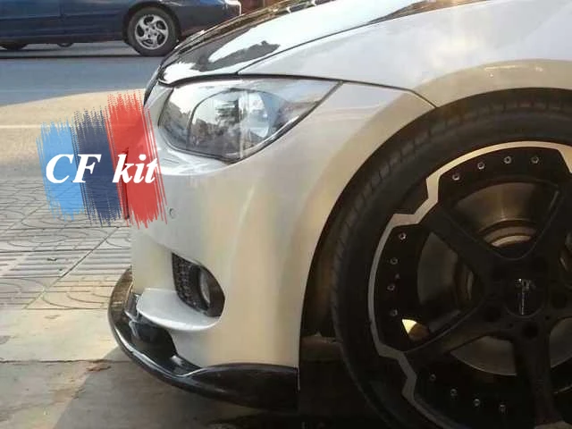 Разветвитель переднего бампера из углеродного волокна для BMW 3 серии E92 E93 lci 2010-2012