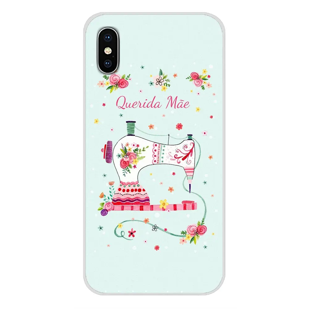 Прозрачная мягкая сумка чехол швейная машина шаблон для huawei G7 G8 P7 P8 P9 P10 P20 P30 Lite Mini Pro P Smart Plus - Цвет: images 9