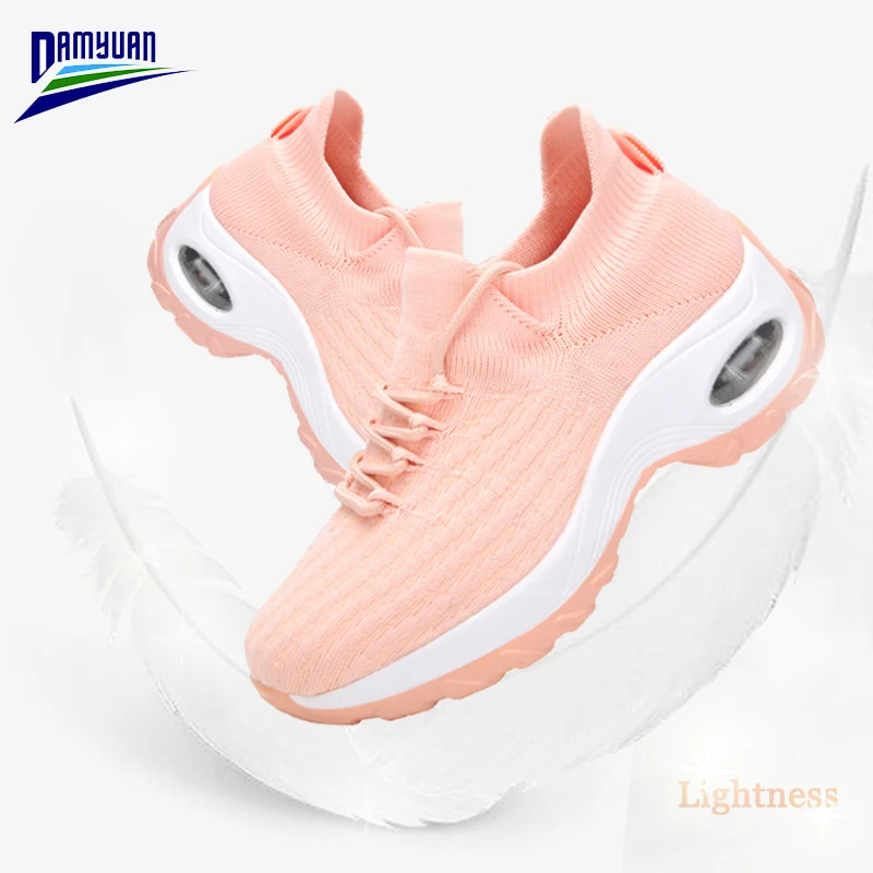 Женские кроссовки на воздушной подушке Damyuan легкие танцевальные туфли без