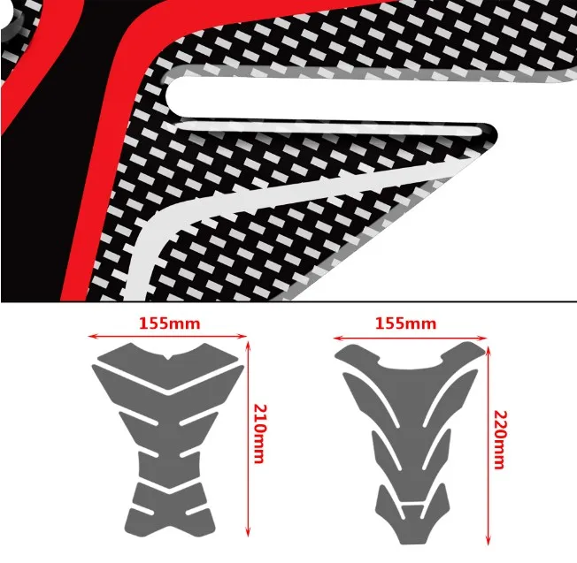 

Motorcycle GSX-S1000 GSX-S1000F Fuel Tank Sticker Fish Bone Sticker 3D Decorative Fuel Tank Protection Sticker Flower